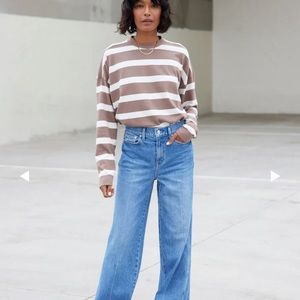 Ayr - The Early Mornings tee, size medium in Shiitake color